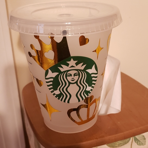Starbucks Plastic Princess Cup and Lid - NEVER USED